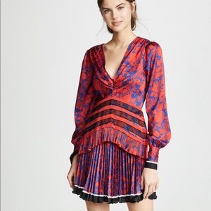 Self Portrait printed dress